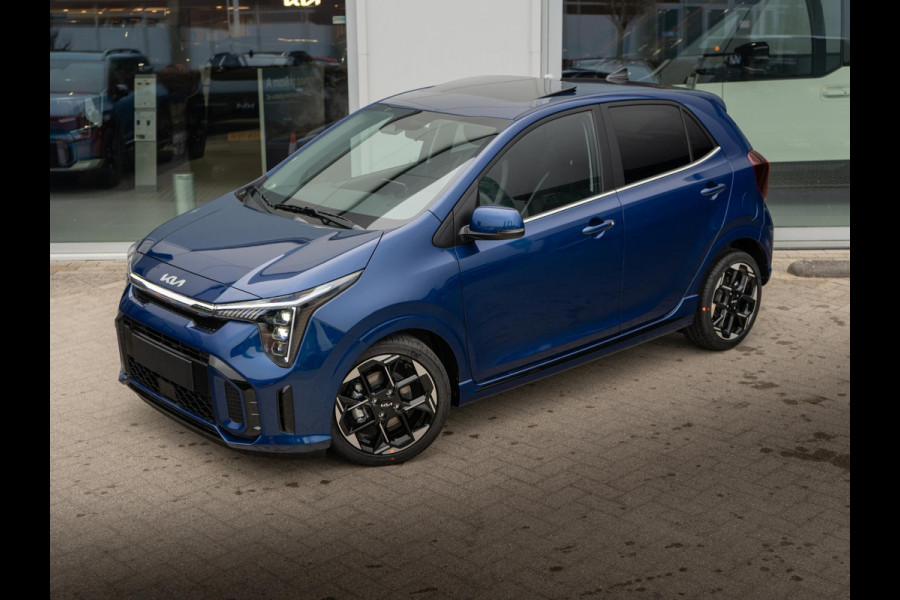 Kia Picanto 1.0 GDi GT-Line | Schuifkanteldak | Stoel en stuurverwarming | Dode hoek assistent |