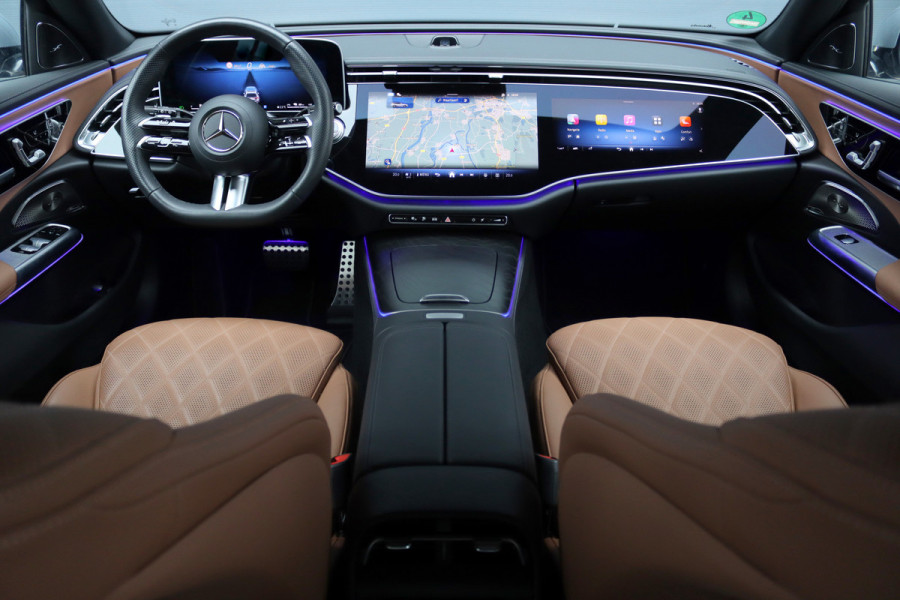 Mercedes-Benz E-Klasse Estate 300 e AMG Line Premium | Airmatic | Hyperscreen | Distronic+ | Massage | Stoelventilatie | Nappa Leder | Burmester | 3D-Display | Vlakkenverwarming | Memory | HUD |