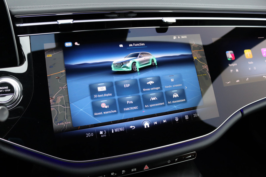 Mercedes-Benz E-Klasse Estate 300 e AMG Line Premium | Airmatic | Hyperscreen | Distronic+ | Massage | Stoelventilatie | Nappa Leder | Burmester | 3D-Display | Vlakkenverwarming | Memory | HUD |