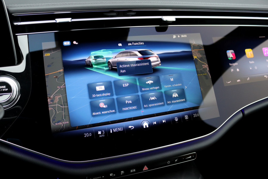 Mercedes-Benz E-Klasse Estate 300 e AMG Line Premium | Airmatic | Hyperscreen | Distronic+ | Massage | Stoelventilatie | Nappa Leder | Burmester | 3D-Display | Vlakkenverwarming | Memory | HUD |