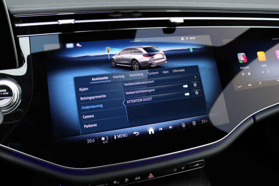 Mercedes-Benz E-Klasse Estate 300 e AMG Line Premium | Airmatic | Hyperscreen | Distronic+ | Massage | Stoelventilatie | Nappa Leder | Burmester | 3D-Display | Vlakkenverwarming | Memory | HUD |