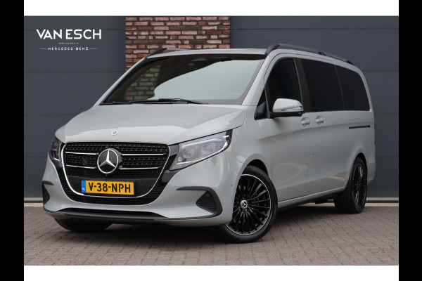 Mercedes-Benz V-Klasse 250d L2 Avantgarde | Distronic | AMG | Trekhaak | Standverwarming | Surround Camera | Elek. Schuifdeuren | Multibeam LED | Leder | Rijassistentiepakket | Verwarmd Stuurwiel |