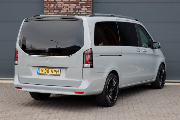 Mercedes-Benz V-Klasse 250d L2 Avantgarde | Distronic | AMG | Trekhaak | Standverwarming | Surround Camera | Elek. Schuifdeuren | Multibeam LED | Leder | Rijassistentiepakket | Verwarmd Stuurwiel |