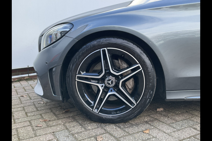 Mercedes-Benz C-Klasse 200 184pk Aut9 Solution + AMG 360°Cam Leder Carplay Business