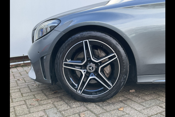 Mercedes-Benz C-Klasse 200 184pk Aut9 Solution + AMG 360°Cam Leder Carplay Business