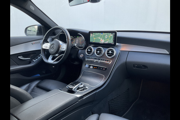 Mercedes-Benz C-Klasse 200 184pk Aut9 Solution + AMG 360°Cam Leder Carplay Business