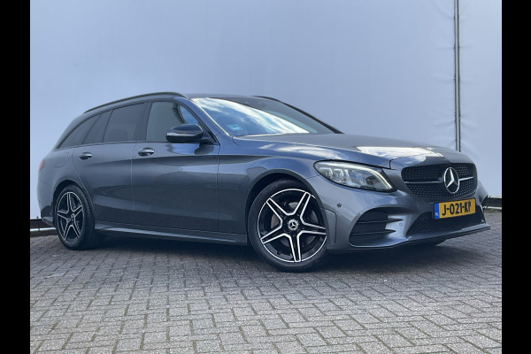 Mercedes-Benz C-Klasse 200 184pk Aut9 Solution + AMG 360°Cam Leder Carplay Business