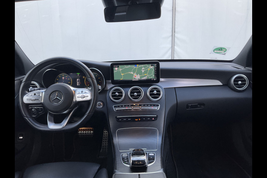 Mercedes-Benz C-Klasse 200 184pk Aut9 Solution + AMG 360°Cam Leder Carplay Business