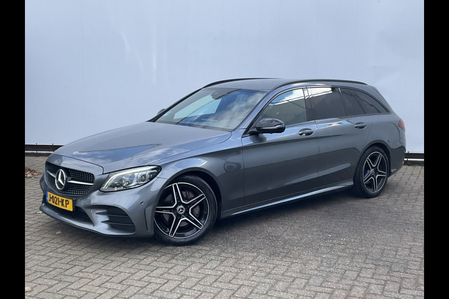 Mercedes-Benz C-Klasse 200 184pk Aut9 Solution + AMG 360°Cam Leder Carplay Business