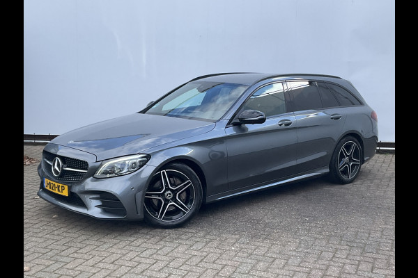 Mercedes-Benz C-Klasse 200 184pk Aut9 Solution + AMG 360°Cam Leder Carplay Business