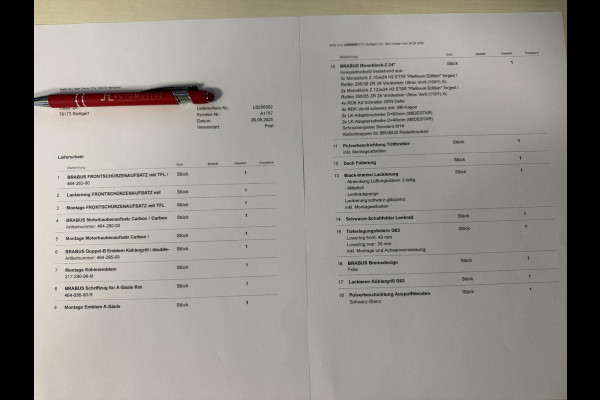 Mercedes-Benz G-Klasse ORIGINAL*G700 BRABUS WIDESTAR*STERRENHEMEL*24 INCH