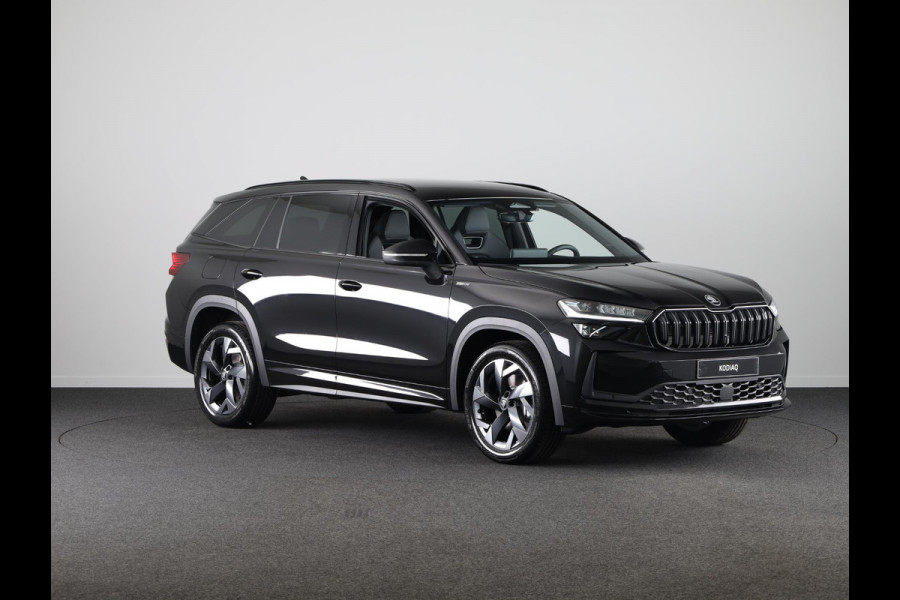 Škoda Kodiaq Sportline Business PHEV 1.5 TSI 204pk | Canton Sound | Panoramadak | Trekhaak | Light & View | Elek. stoelen | Adaptive Cruise | Blind Spot |