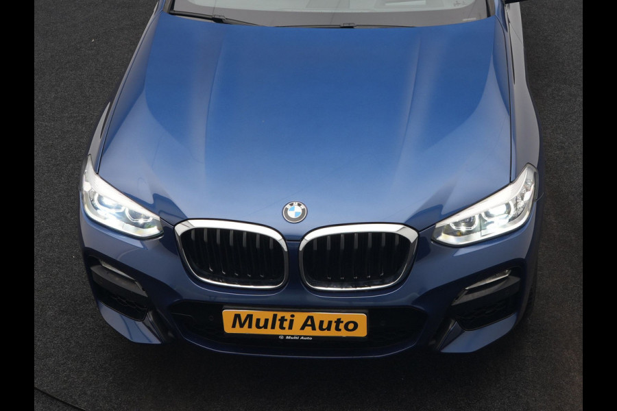 BMW X3 xDrive20i M Sport Shadow 184pk Dealer O.H | Trekhaak af Fabriek | Panodak | Adaptive Cruise | Sportstoelen Memory | Harman Kardon |  Head Up | 19"L.M | BLIS |