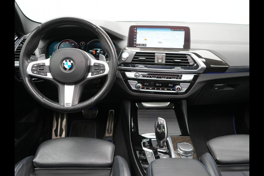 BMW X3 xDrive20i M Sport Shadow 184pk Dealer O.H | Trekhaak af Fabriek | Panodak | Adaptive Cruise | Sportstoelen Memory | Harman Kardon |  Head Up | 19"L.M | BLIS |