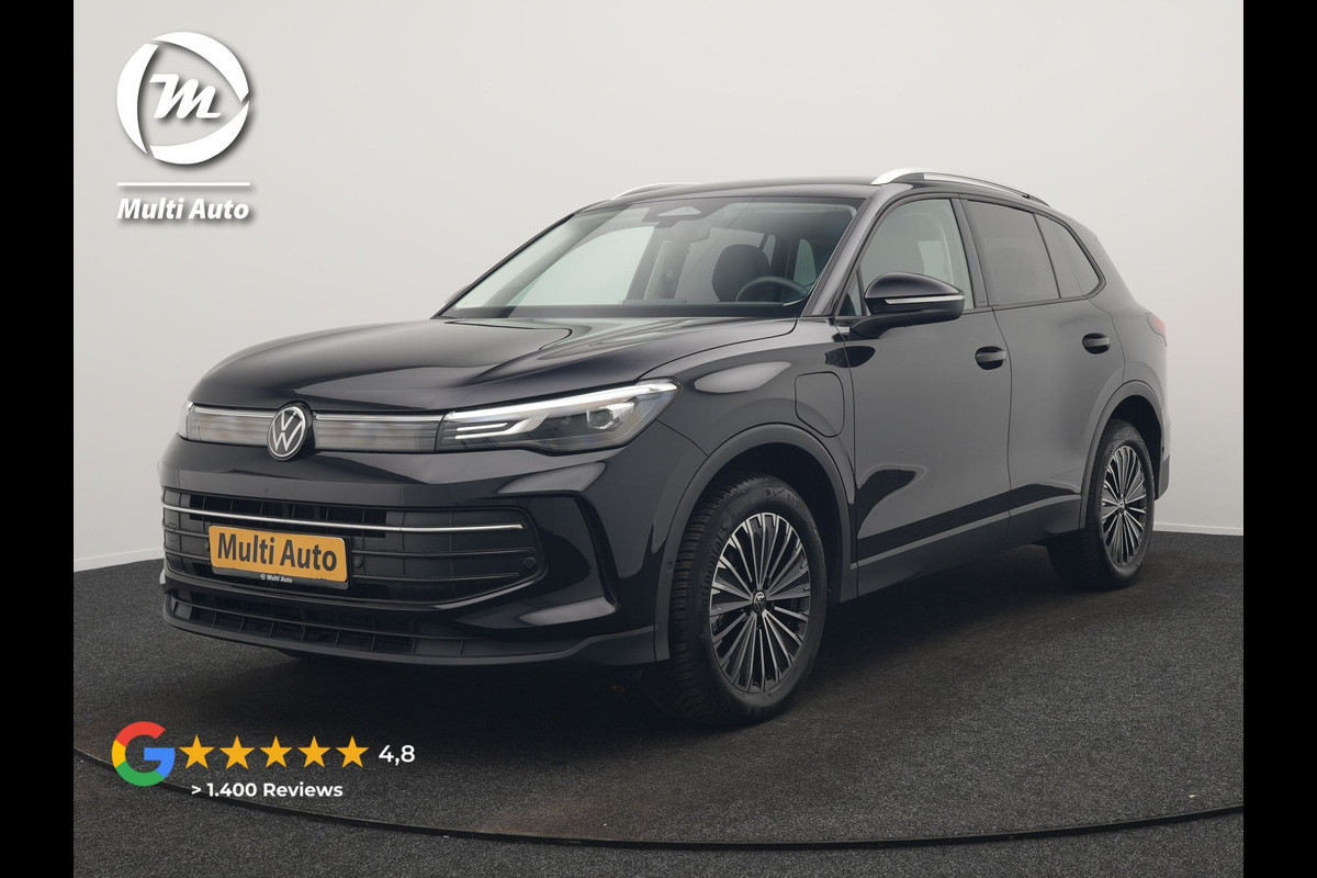 Volkswagen Tiguan 1.5 eHybrid Life Edition Plug In Hybrid 204pk Dealer O.H PHEV | Trekhaak af Fabriek | Adaptive Cruise | Parkassist | IQ Drive | Stuur & Stoelverwarming | Apple Carplay | Virtual | BLIS | Camera | Sfeerverlichting |