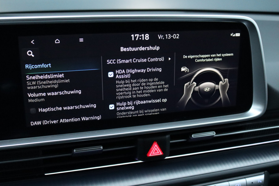 Hyundai IONIQ 6 Lounge 77.4 kWh | Adaptieve Cruise Control | Panoramadak | BOSE | Memory | Stoelventilatie | Verwarmd Stuurwiel | HUD | Leder | Camera | Trekhaak | Achterbank Verwarmd |