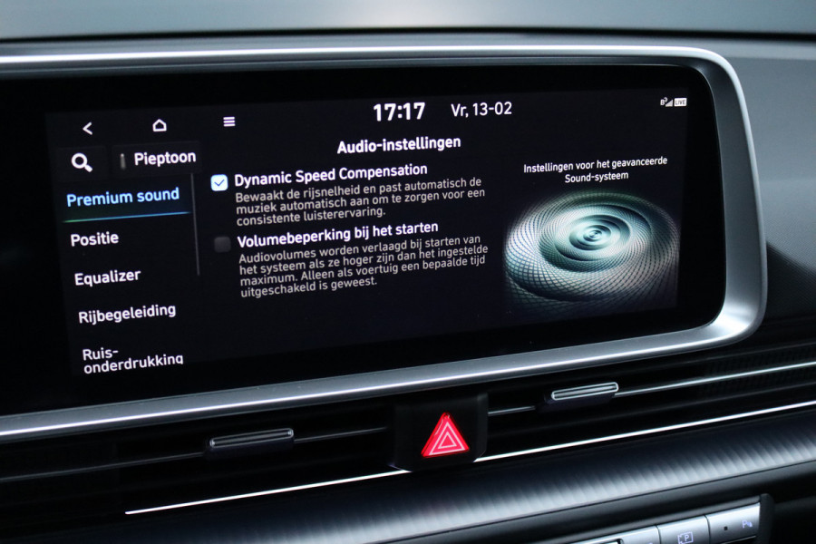 Hyundai IONIQ 6 Lounge 77.4 kWh | Adaptieve Cruise Control | Panoramadak | BOSE | Memory | Stoelventilatie | Verwarmd Stuurwiel | HUD | Leder | Camera | Trekhaak | Achterbank Verwarmd |