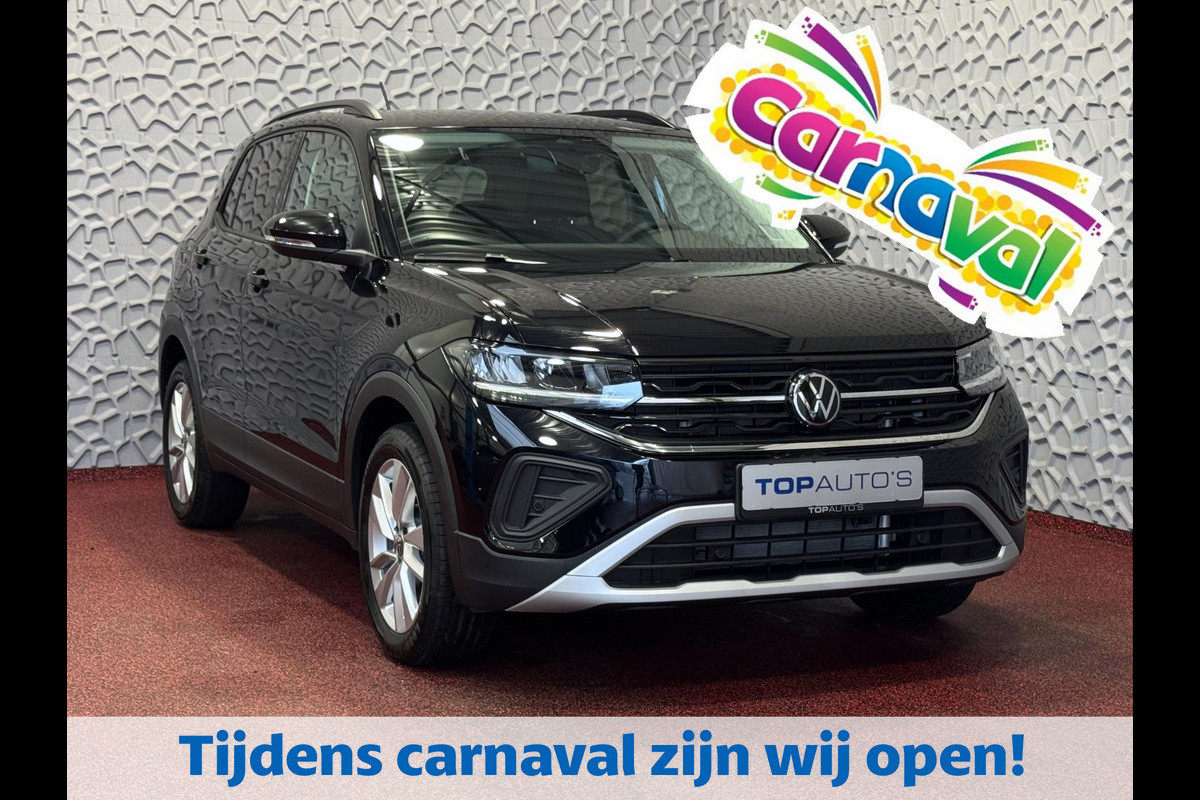 Volkswagen T-Cross ✅ NIEUWE AUTO✅TSI 17''LMV DODE HOEK TREKHAAK CAMERA VIR.COCKPIT STOELVERW. ADAP.CRUISE LMV CARPLAY 2025 ✅Top Auto's Wijchen , 30 Jaar Specialist in Volkswagen  : Alle Type's : R-Line Edition / Style / First Edition / Highline / Life , Zowel PHEV / HEV / MHEV / Benzine ✅