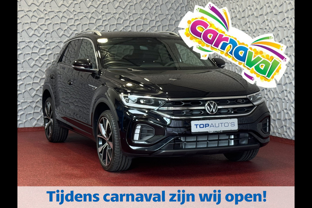 Volkswagen T-Roc ✅ NIEUWE AUTO ✅ 1.5 TSI DSG 2025 R-LINE 150PK AFN.TREKHAAK IQ LIGHT ALCANTARA ELEK.KLEP CARPLAY STOEL/STUUR VERW. 19"LMV VIR.COC 2025 RLINE R LINE ✅Top Auto's Wijchen , 30 Jaar Specialist in Volkswagen  : Alle Type's : R-Line Edition / Style / First Edition / Highline / Life , Zowel PHEV / HEV / MHEV / Benzine ✅