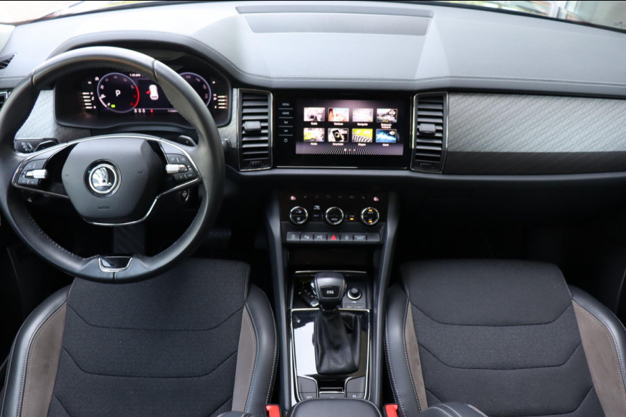 Škoda Kodiaq 1.5 TSI Business Ed.Plus org.NL el.trekhaak h.leer+el+mem+vw digitaal dashboard camera's el.klep