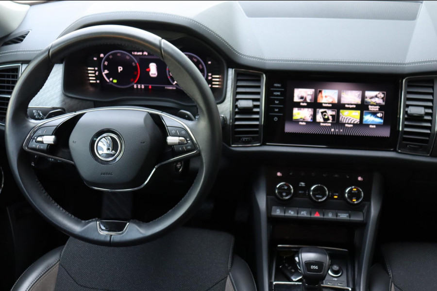 Škoda Kodiaq 1.5 TSI Business Ed.Plus org.NL el.trekhaak h.leer+el+mem+vw digitaal dashboard camera's el.klep