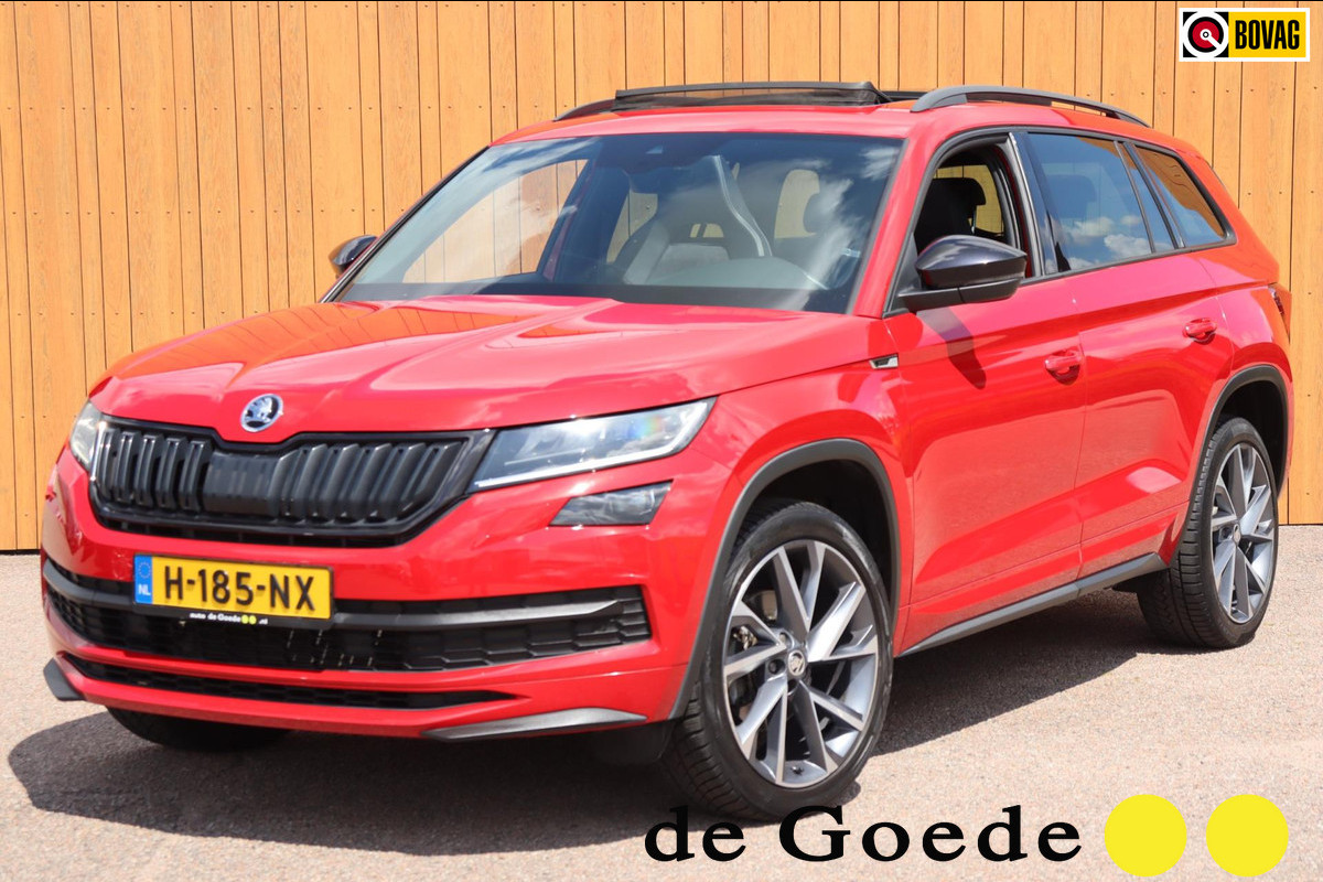 Škoda Kodiaq 1.5 TSI Sportline Business org.NL trekhaak metallic schuifdak 20"lm camera el.klep