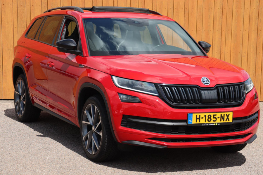 Škoda Kodiaq 1.5 TSI Sportline Business org.NL trekhaak metallic schuifdak 20"lm camera el.klep