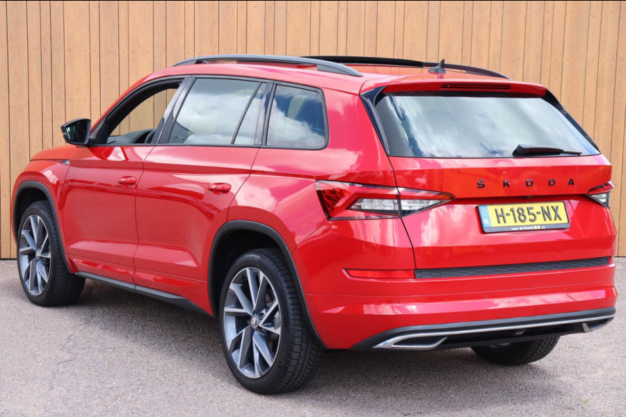 Škoda Kodiaq 1.5 TSI Sportline Business org.NL trekhaak metallic schuifdak 20"lm camera el.klep