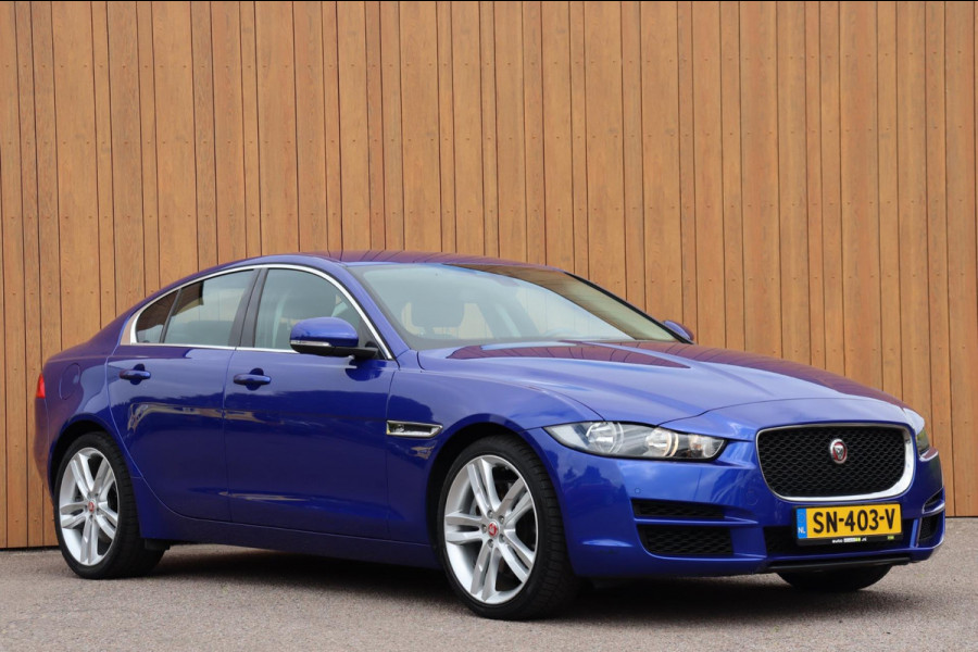 Jaguar XE 2.0 Prestige Pro Edition org. NL leer+el camera a.bank neerklapbaar