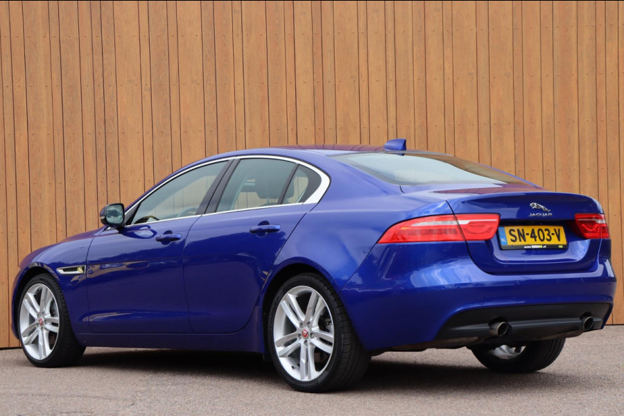 Jaguar XE 2.0 Prestige Pro Edition org. NL leer+el camera a.bank neerklapbaar