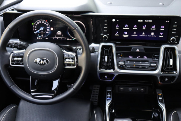 Kia Sorento 1.6 T-GDI Hybrid 2WD ExecutiveLine 7persoons org.NL rondom camera's head-up Bose leer+mem+vw schuifdak