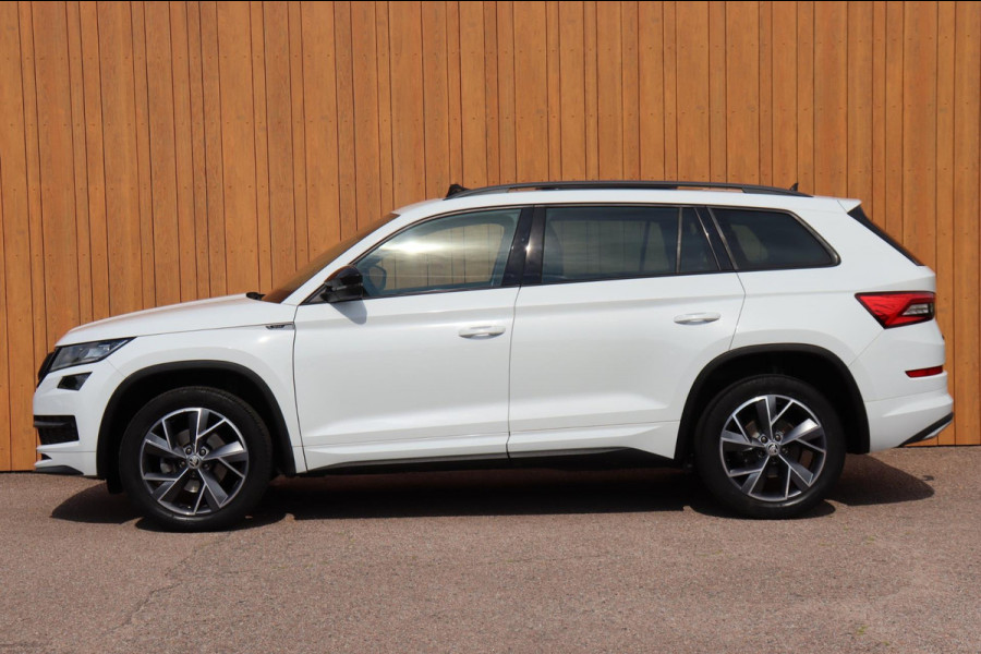 Škoda Kodiaq 1.5 TSI Sportline Business org.NL schuifdak trekhaak stuur+stoelverw camera canton