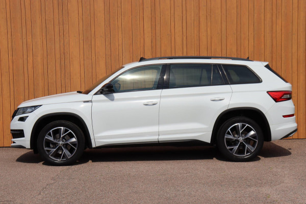 Škoda Kodiaq 1.5 TSI Sportline Business org.NL schuifdak trekhaak stuur+stoelverw camera canton