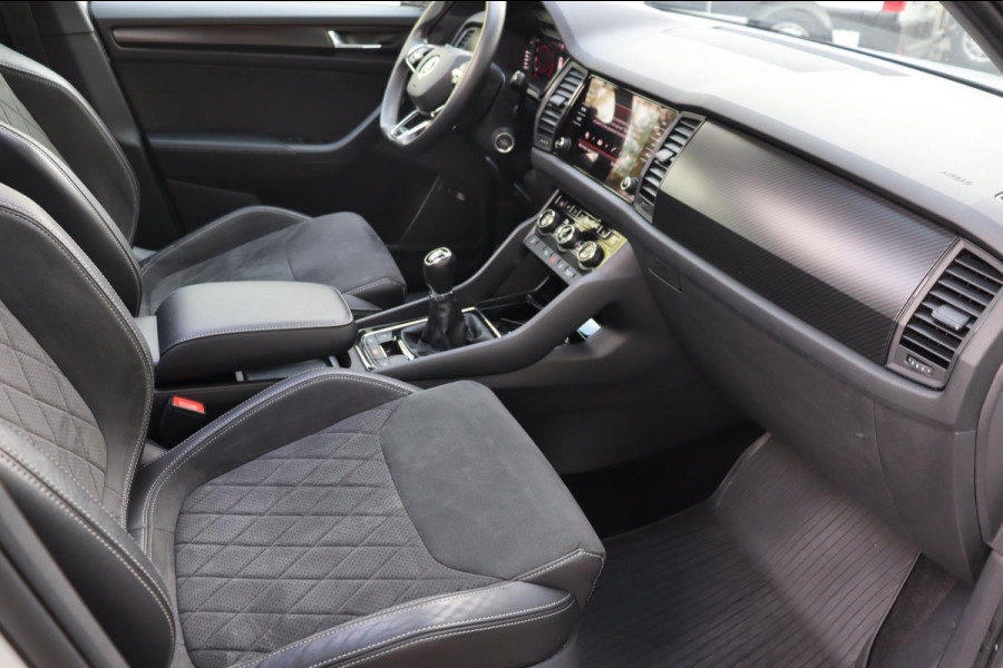 Škoda Kodiaq 1.5 TSI Sportline Business org.NL schuifdak trekhaak stuur+stoelverw camera canton