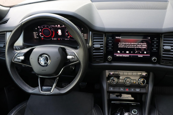 Škoda Kodiaq 1.5 TSI Sportline Business org.NL schuifdak trekhaak stuur+stoelverw camera canton