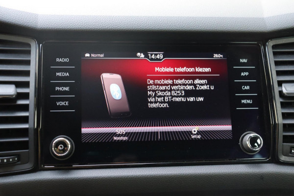 Škoda Kodiaq 1.5 TSI Sportline Business org.NL schuifdak trekhaak stuur+stoelverw camera canton