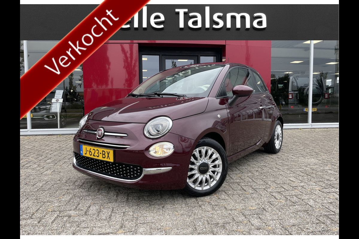 Fiat 500 1.0 Hybrid Lounge | Apple/Android carplay| Cruise Control | Regen en lichtsensor