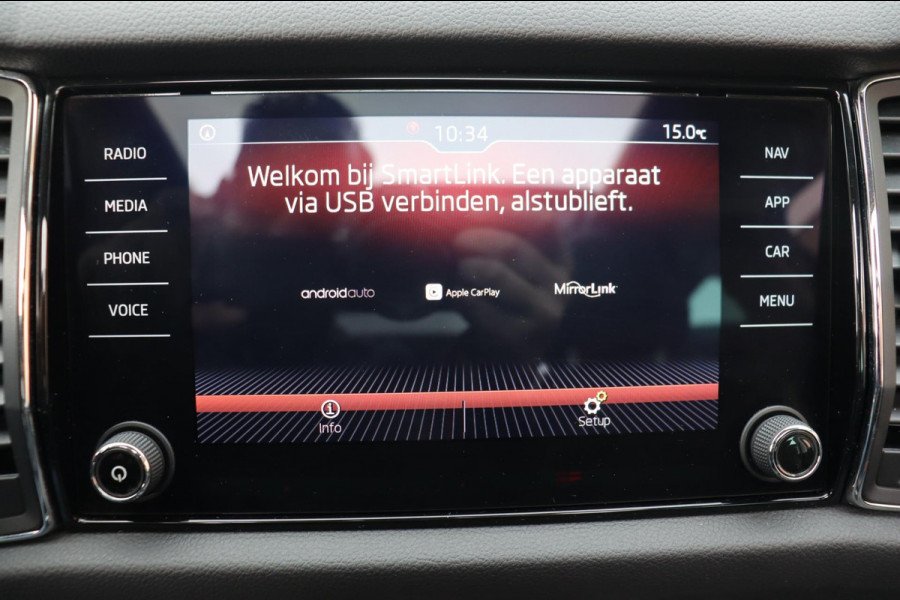 Škoda Kodiaq 1.5 TSI Business Edition org. NL-auto el.schuif/panoramadak trekhaak camera leer+vw