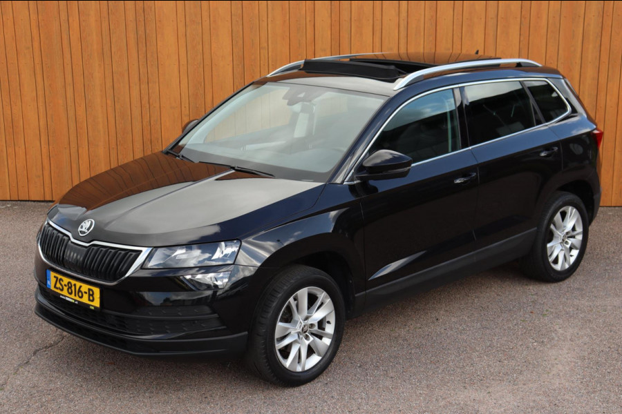 Škoda Karoq 1.5 TSI ACT Bus.org. NL-auto leer+vw schuifdak trekhaak el.klep