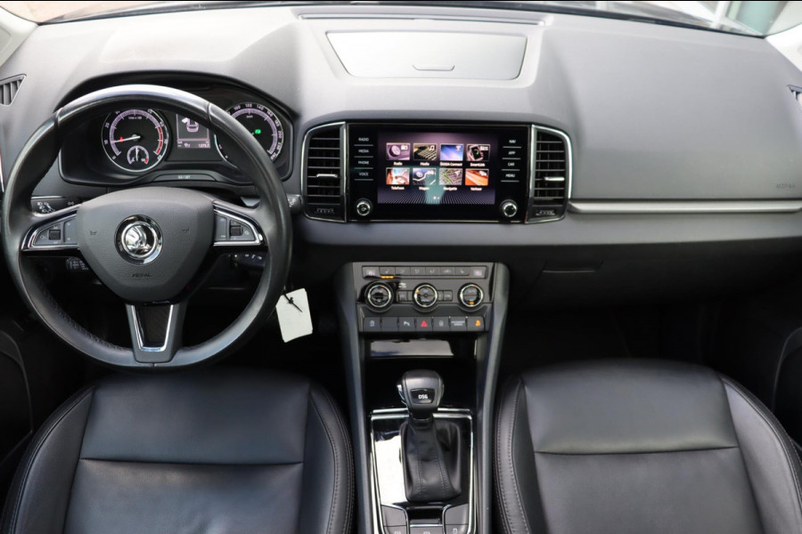 Škoda Karoq 1.5 TSI ACT Bus.org. NL-auto leer+vw schuifdak trekhaak el.klep