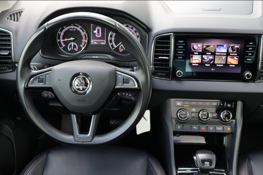 Škoda Karoq 1.5 TSI ACT Bus.org. NL-auto leer+vw schuifdak trekhaak el.klep