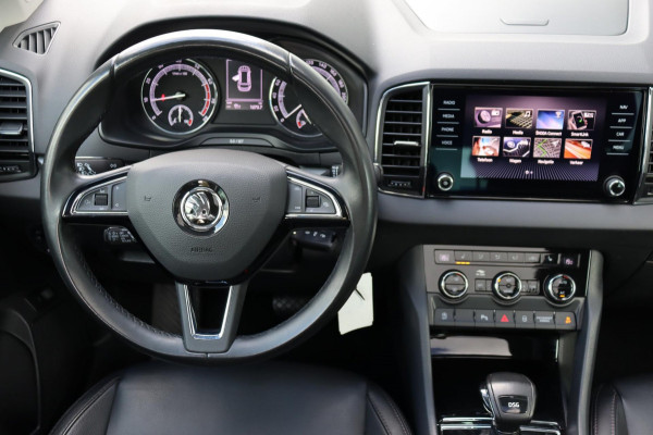 Škoda Karoq 1.5 TSI ACT Bus.org. NL-auto leer+vw schuifdak trekhaak el.klep