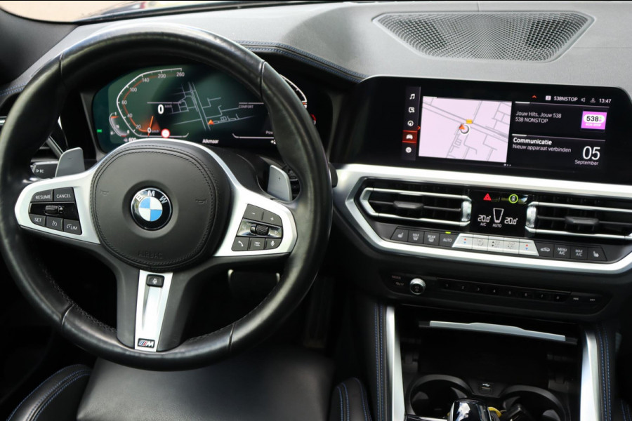 BMW 4 Serie Coupé 430i High Executive M-sport org-NL ADS schuifdak leer+memory+verwarmd BMW-Laser Harman/Kardon