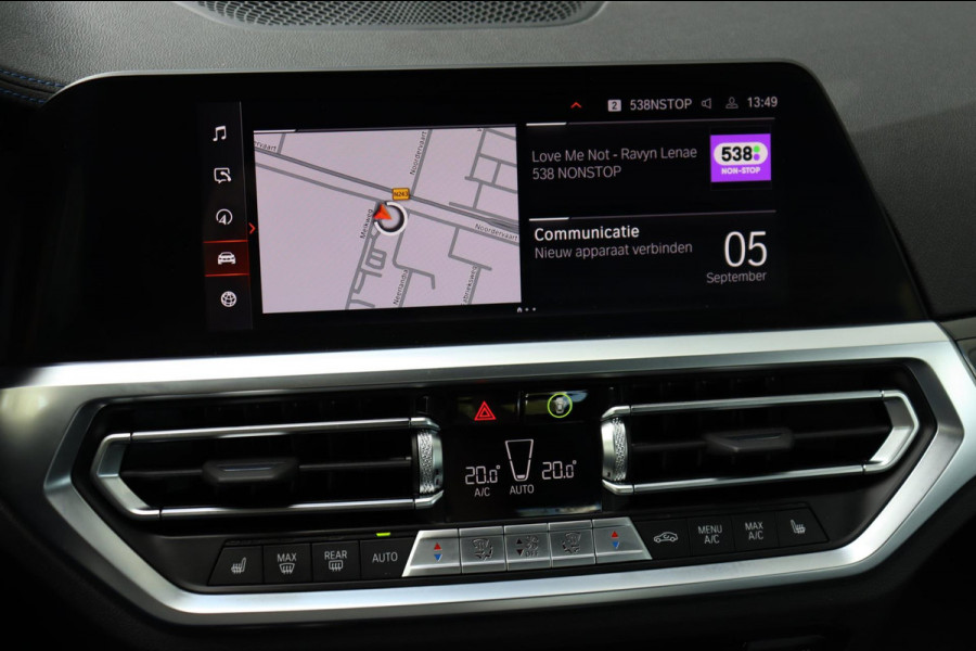 BMW 4 Serie Coupé 430i High Executive M-sport org-NL ADS schuifdak leer+memory+verwarmd BMW-Laser Harman/Kardon