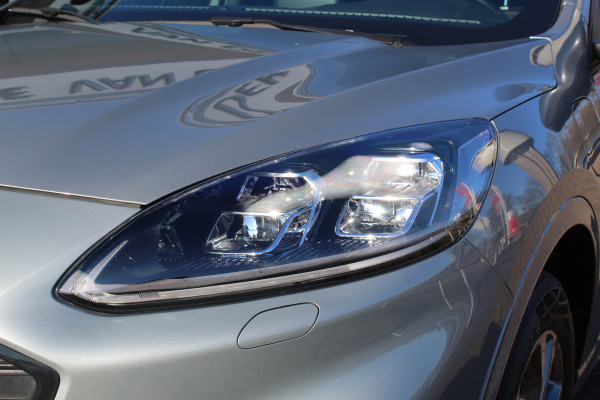 Ford Kuga 2.5-225 PK PHEV ST-Line X. 1500kg Trekgewicht Hybride rijden voor een reële prijs ! Autm. airco, Stoel- en voorraamverw., Side- en lane assist, Adaptieve cruise cntrl, elektr. achterklep, Keyless entry/keyless go, Trekhaak , Navigatie, Telefoonvoorb. etc