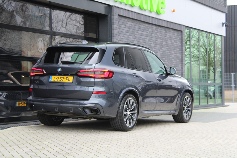 BMW X5 xDrive45e High Executive | M-SPORT | NAP | PANO | HUD | 360 | KEYLESS | ELEK TREKHAAK | H/K | LASER | ALCANTARA |