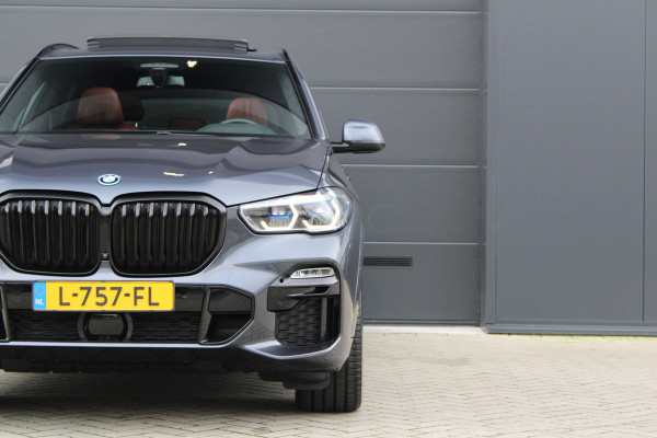 BMW X5 xDrive45e High Executive | M-SPORT | NAP | PANO | HUD | 360 | KEYLESS | ELEK TREKHAAK | H/K | LASER | ALCANTARA |