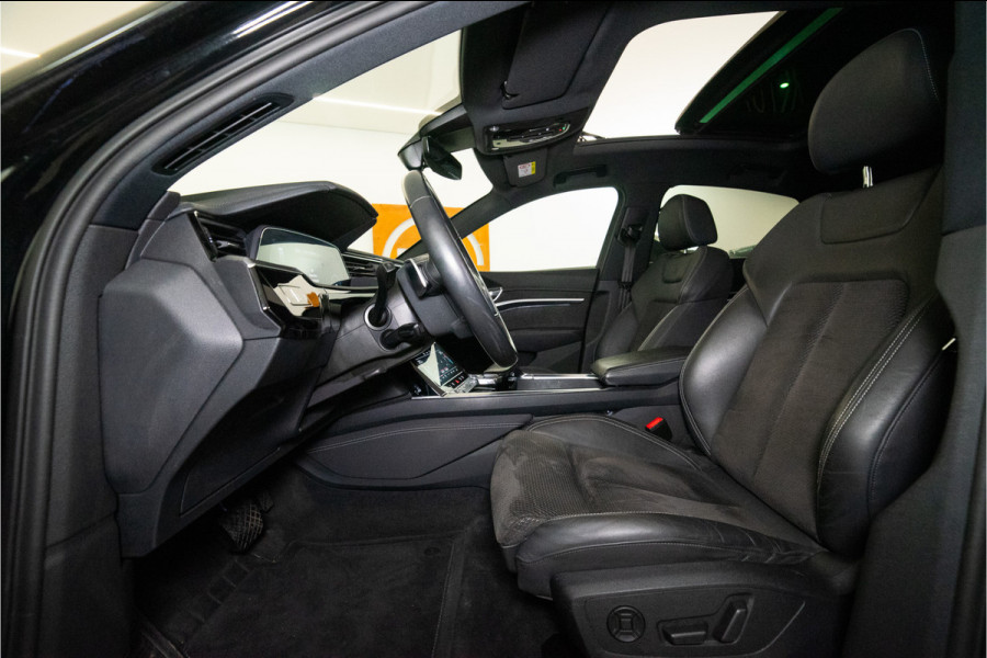 Audi e-tron Sportback 55 Quattro S Edition 95 kWh 408PK | NL AUTO/NAP/1E Eig. | SOH 90% | Pano | Memory | Stoelverw. | 12 MND Garantie