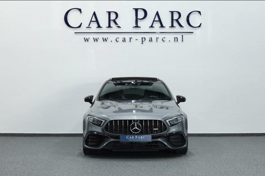 Mercedes-Benz A-Klasse AMG 45 4MATIC+ MULTIBEAM/VIRTUAL/SFEER/PANO/LEER+S.VERWARMING+MEMORY/19" LMV/360 CAM/ACC/12 MND GARANTIE!