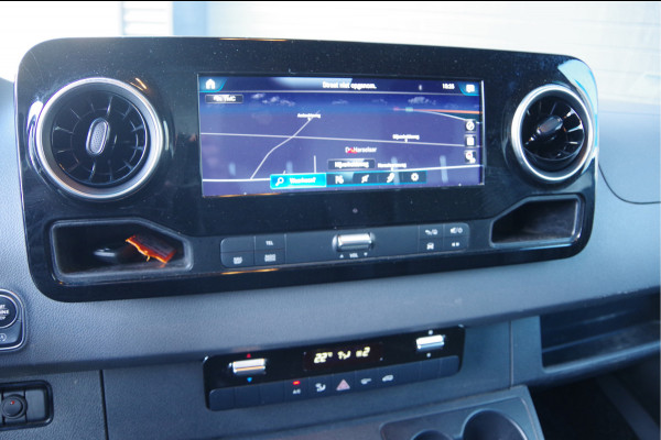 Mercedes-Benz Sprinter 519 3.0 CDI V6 N1 BAKWAGEN DUBBELLUCHT, AUT. LED, 3.5T TREKHAAK, LEDER, GEVEERDE STOEL, ADAPT. CRUISE, TREKHAAK, MBUX 10'', NAVI